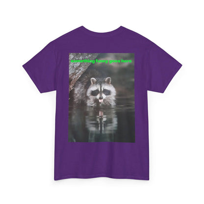 Raccoon Unisex Heavy Cotton Tee - S-Mart Shop Smart Treasures