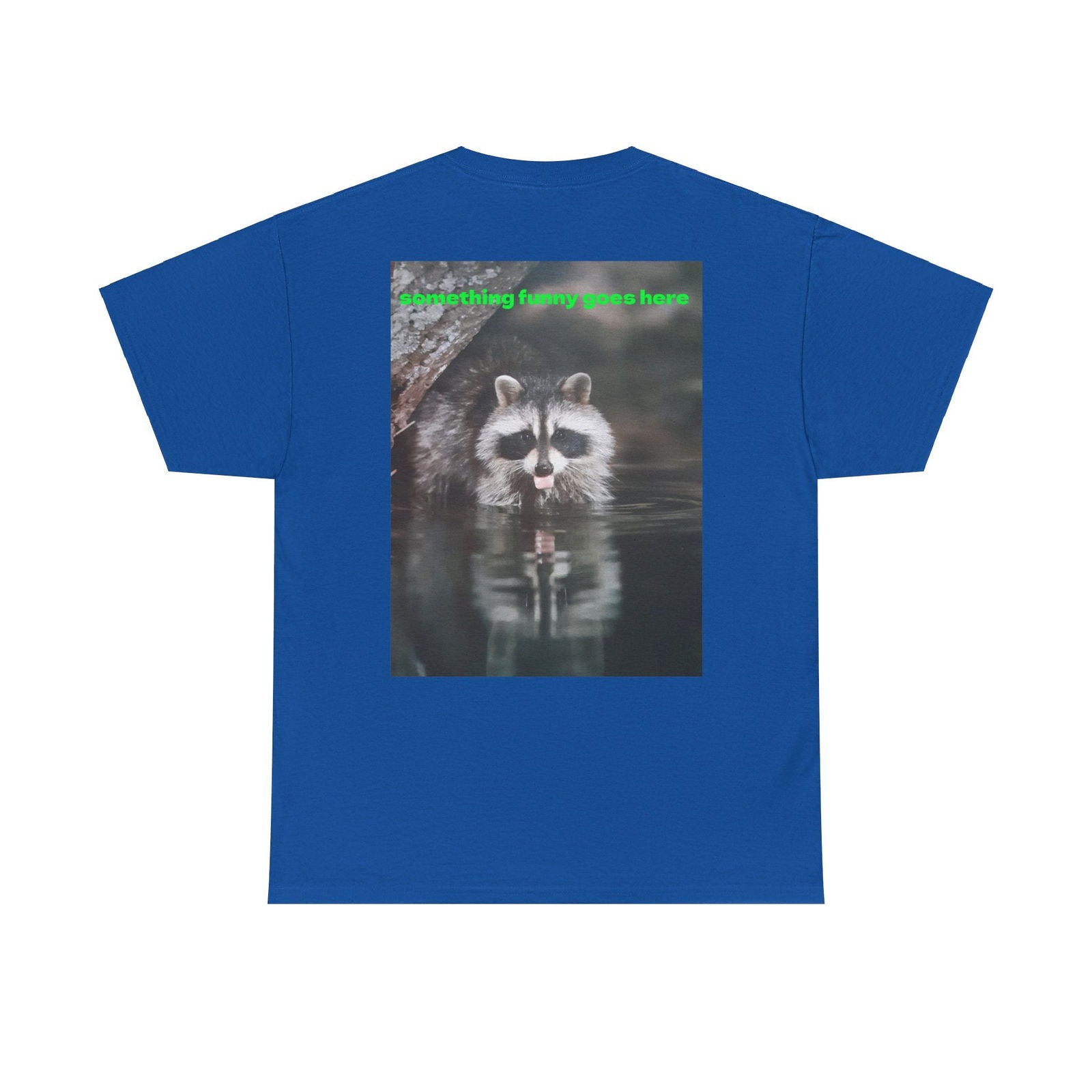 Raccoon Unisex Heavy Cotton Tee - S-Mart Shop Smart Treasures