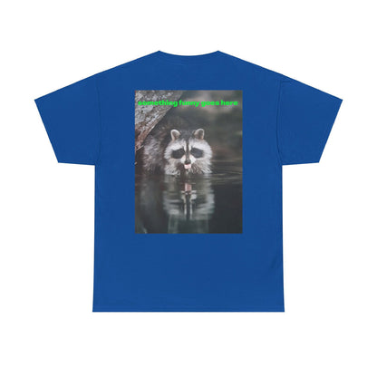 Raccoon Unisex Heavy Cotton Tee - S-Mart Shop Smart Treasures