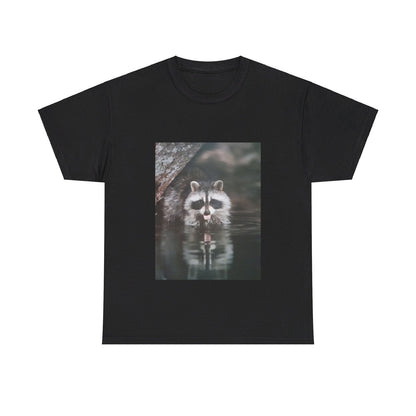 Racoon 2 Unisex Heavy Cotton Tee - S-Mart Shop Smart Treasures