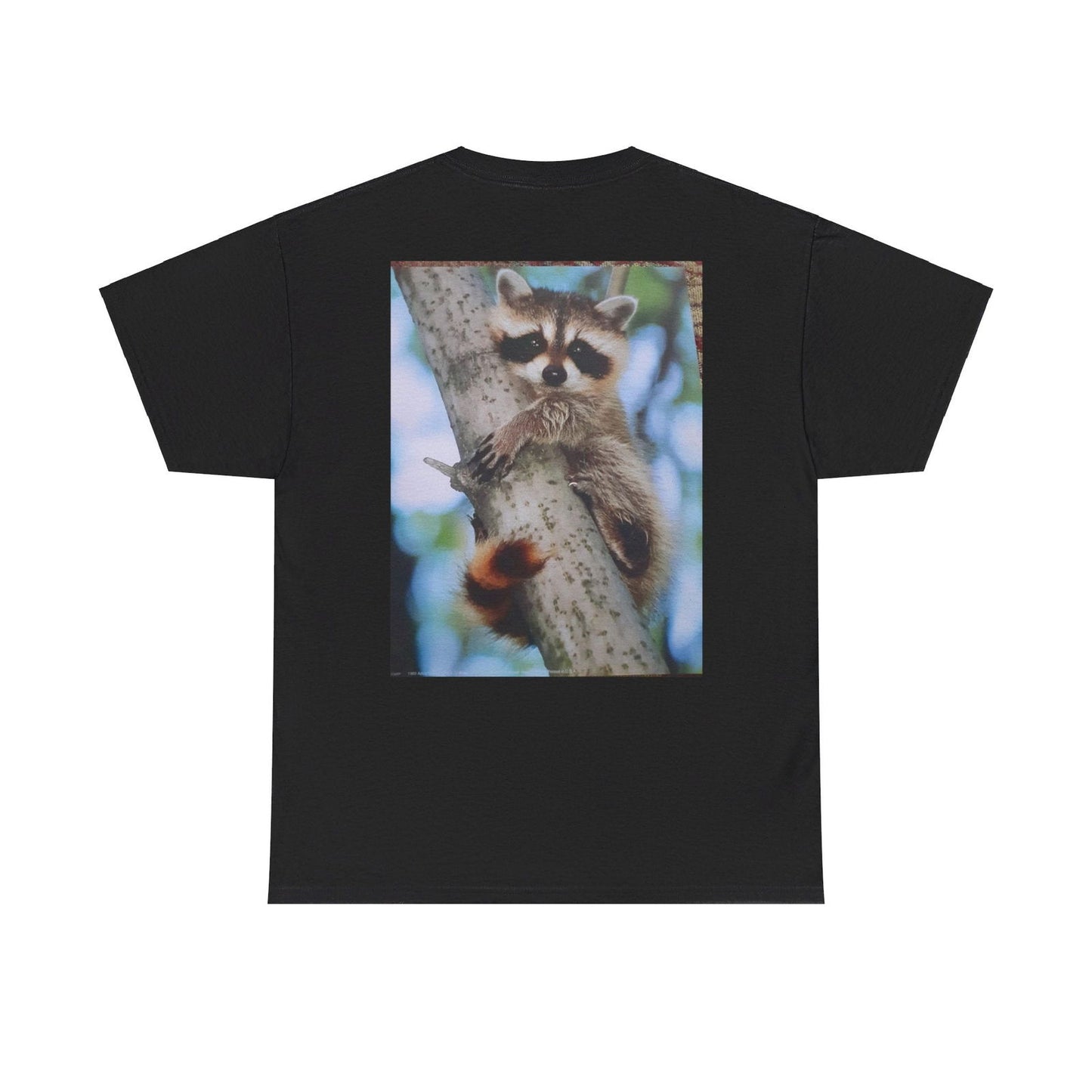 Racoon 2 Unisex Heavy Cotton Tee - S-Mart Shop Smart Treasures