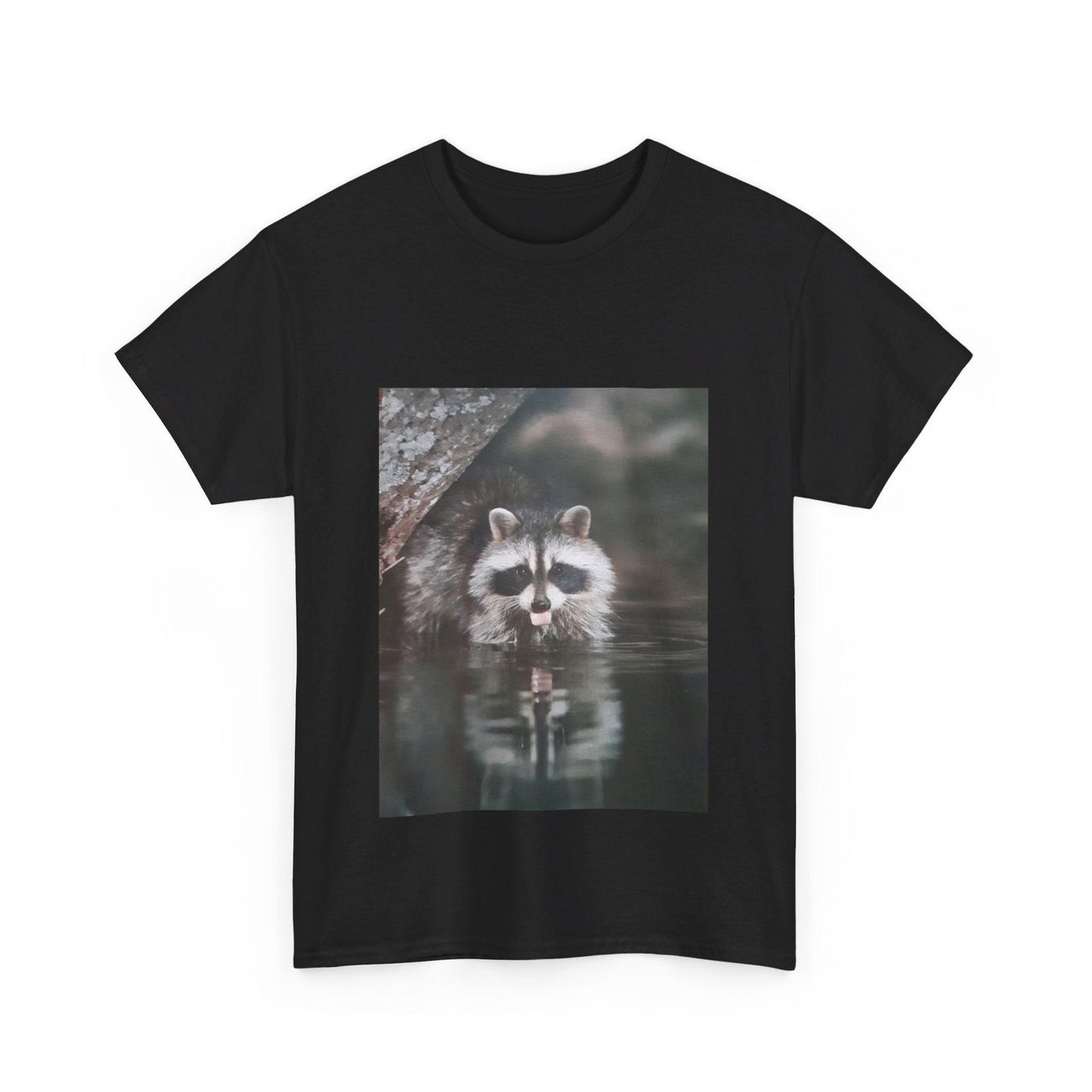 Racoon 2 Unisex Heavy Cotton Tee - S-Mart Shop Smart Treasures