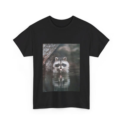 Racoon 2 Unisex Heavy Cotton Tee - S-Mart Shop Smart Treasures
