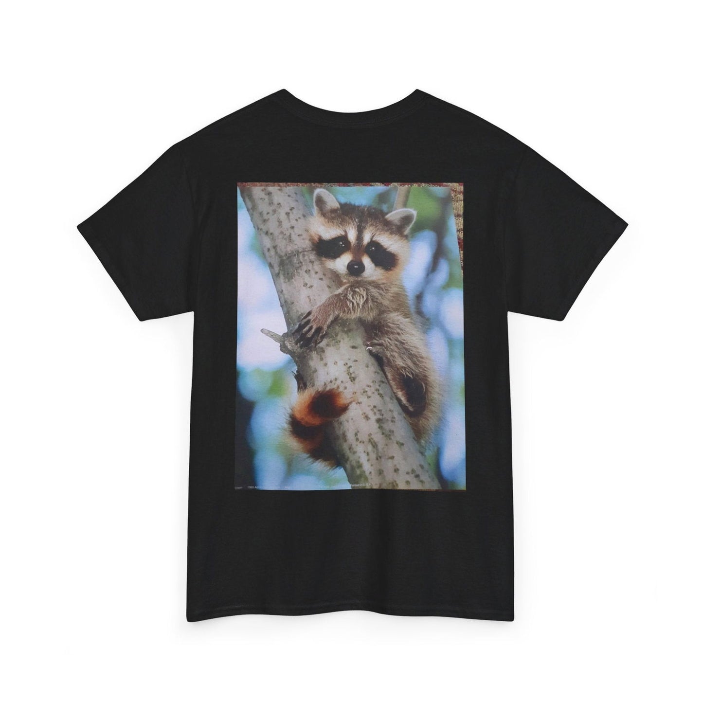 Racoon 2 Unisex Heavy Cotton Tee - S-Mart Shop Smart Treasures