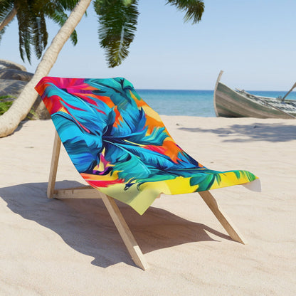 Rainbow Palm Beach Towel - S-Mart Shop Smart Treasures