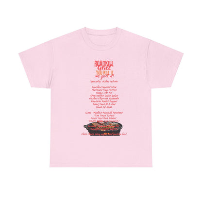 Road Kill Grill Unisex Heavy Cotton Tee - S-Mart Shop Smart Treasures