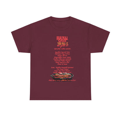 Road Kill Grill Unisex Heavy Cotton Tee - S-Mart Shop Smart Treasures