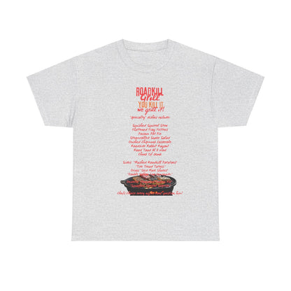 Road Kill Grill Unisex Heavy Cotton Tee - S-Mart Shop Smart Treasures