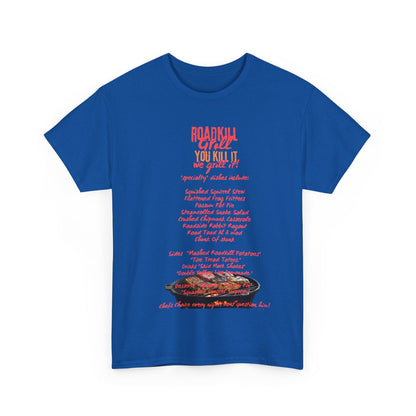 Road Kill Grill Unisex Heavy Cotton Tee - S-Mart Shop Smart Treasures