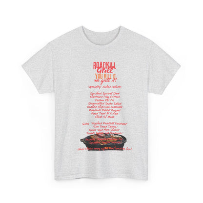 Road Kill Grill Unisex Heavy Cotton Tee - S-Mart Shop Smart Treasures