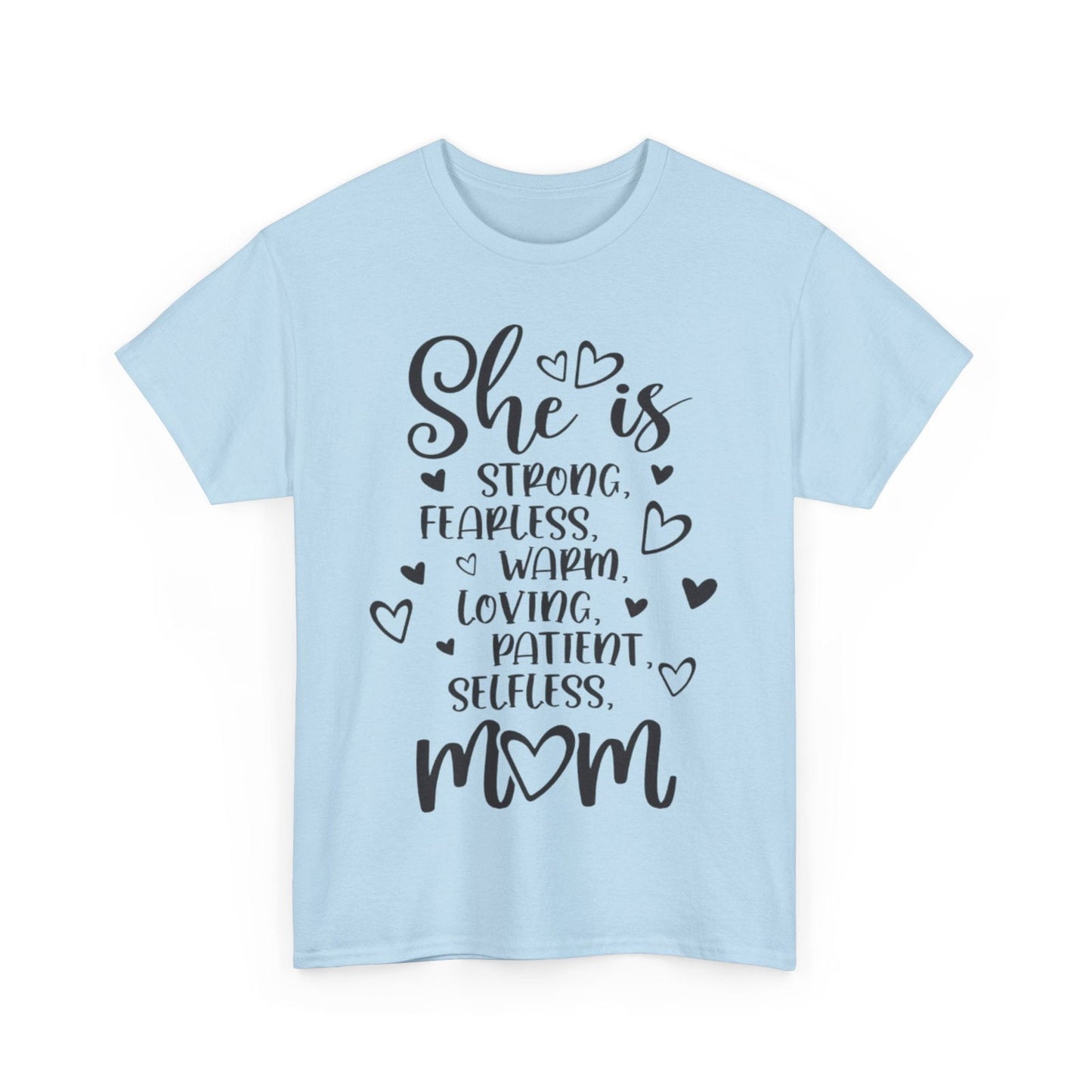 She is mom Unisex Heavy Cotton Tee - S-Mart Shop Smart Treasures