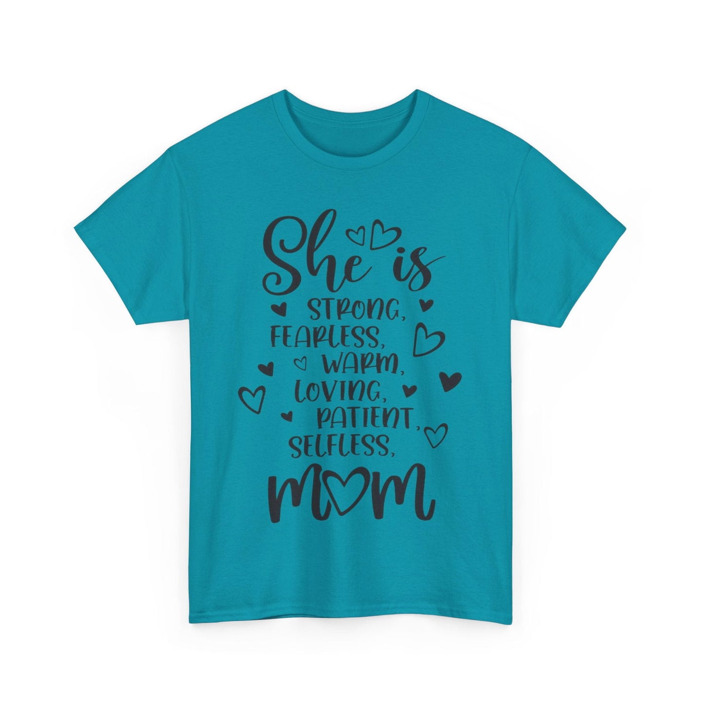 She is mom Unisex Heavy Cotton Tee - S-Mart Shop Smart Treasures