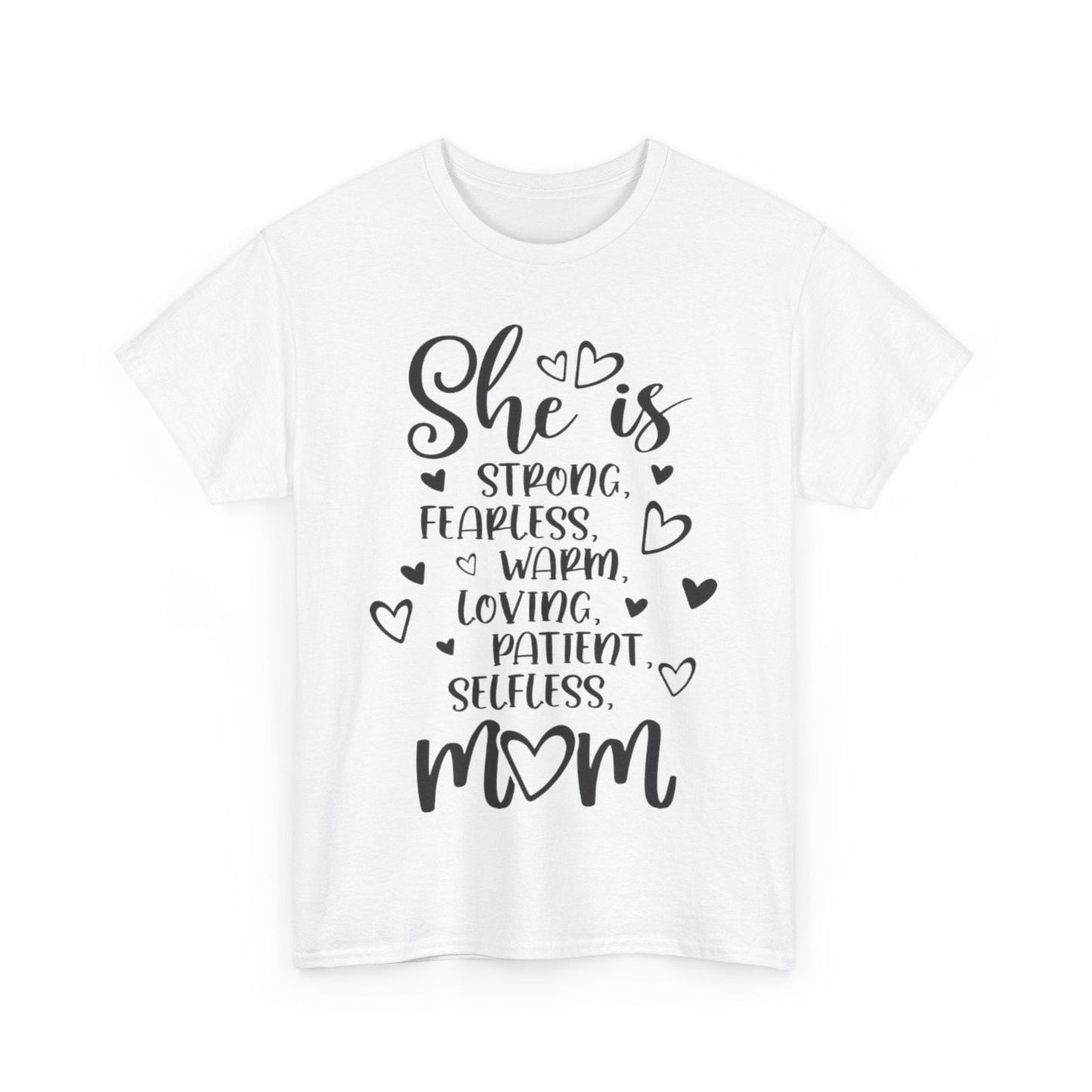 She is mom Unisex Heavy Cotton Tee - S-Mart Shop Smart Treasures