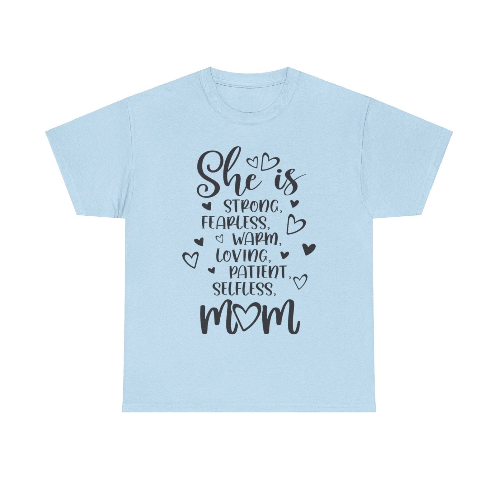 She is mom Unisex Heavy Cotton Tee - S-Mart Shop Smart Treasures
