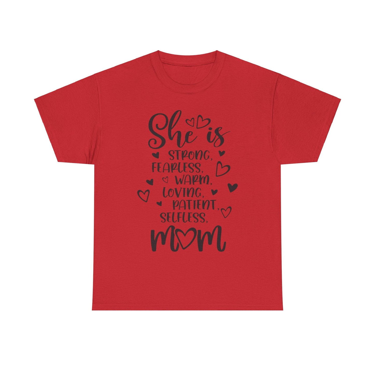 She is mom Unisex Heavy Cotton Tee - S-Mart Shop Smart Treasures