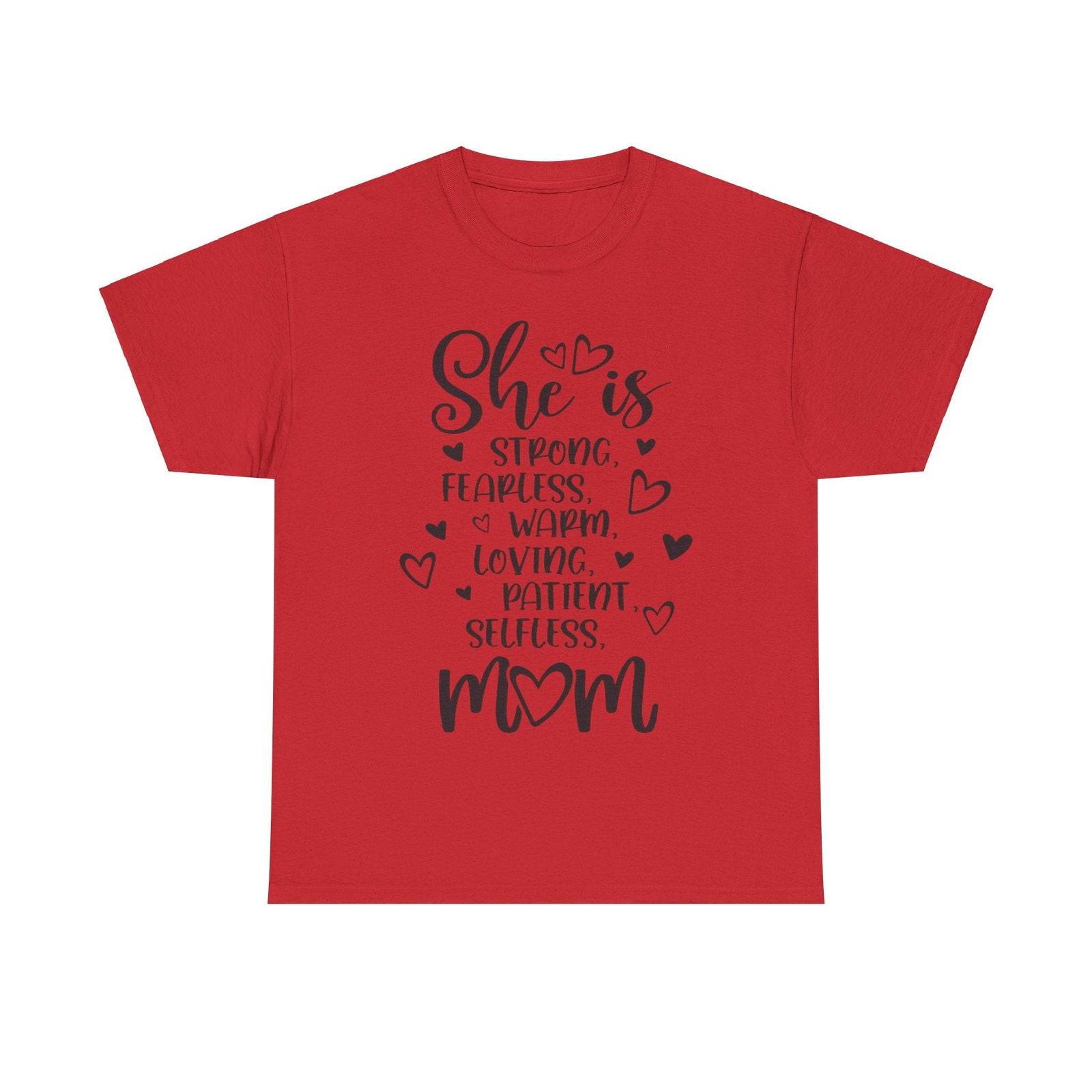 She is mom Unisex Heavy Cotton Tee - S-Mart Shop Smart Treasures