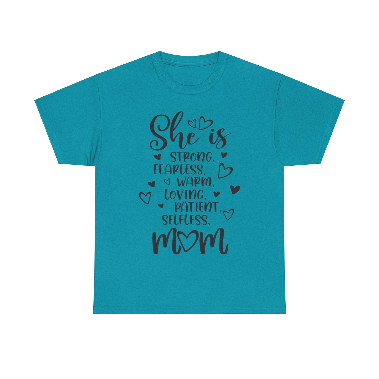 She is mom Unisex Heavy Cotton Tee - S-Mart Shop Smart Treasures