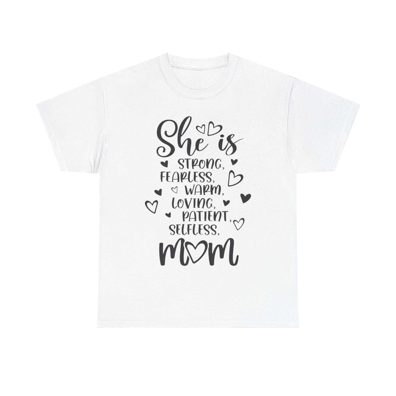 She is mom Unisex Heavy Cotton Tee - S-Mart Shop Smart Treasures