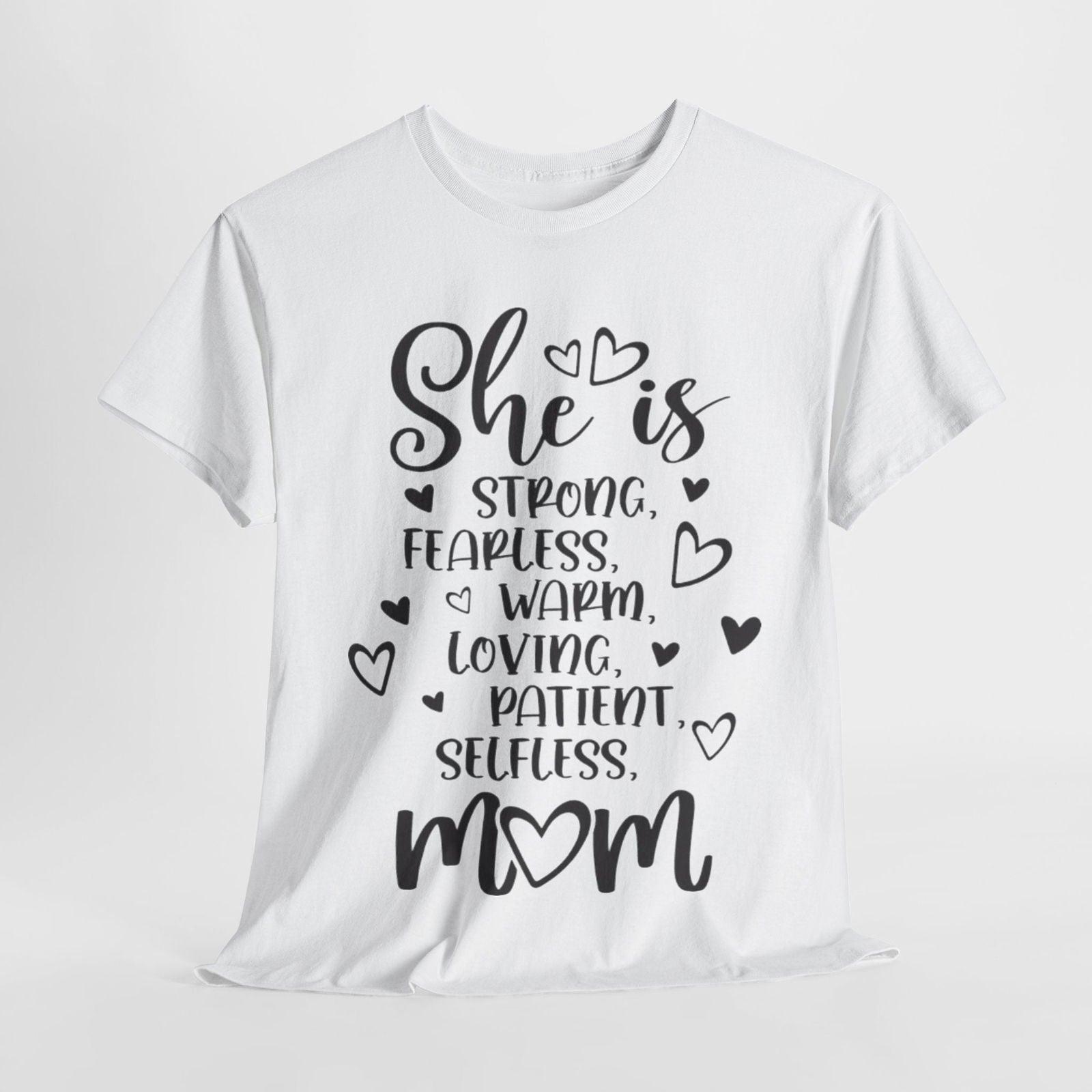She is mom Unisex Heavy Cotton Tee - S-Mart Shop Smart Treasures
