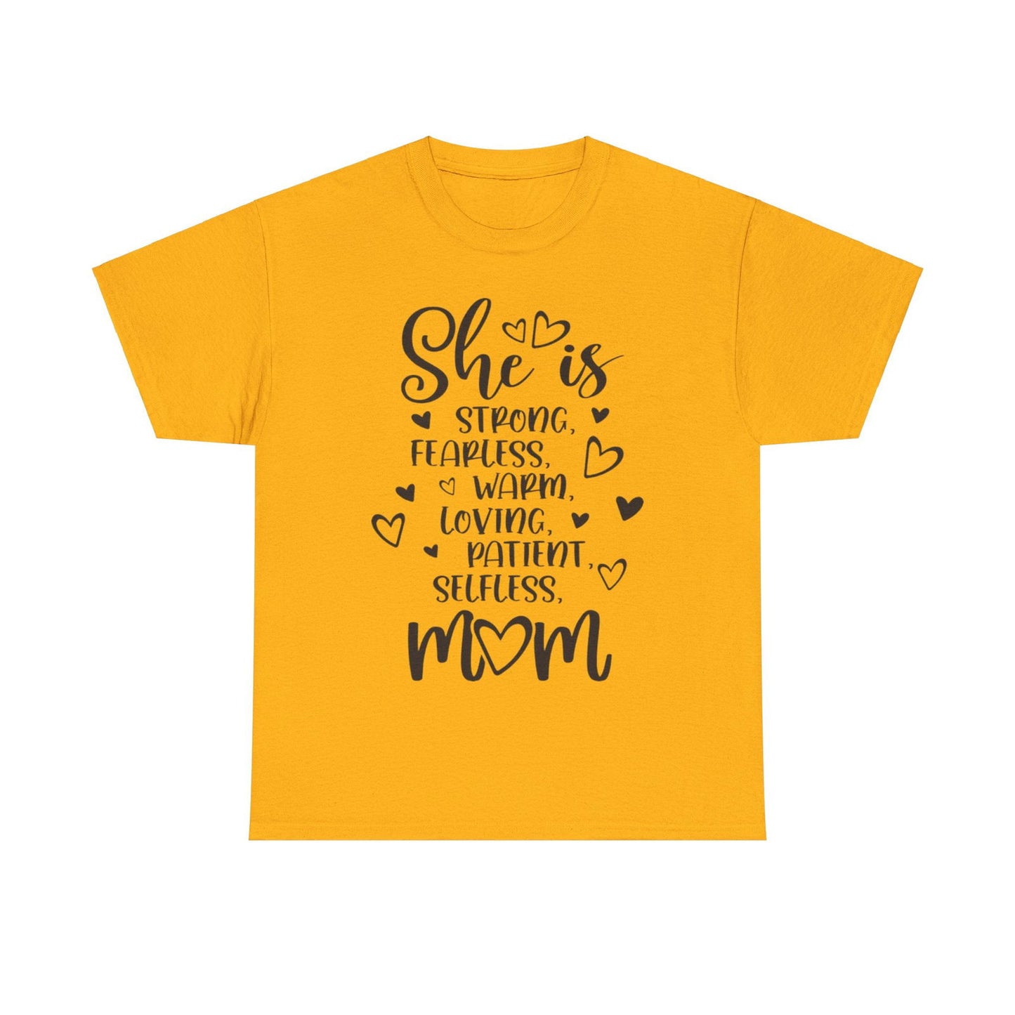 She is mom Unisex Heavy Cotton Tee - S-Mart Shop Smart Treasures