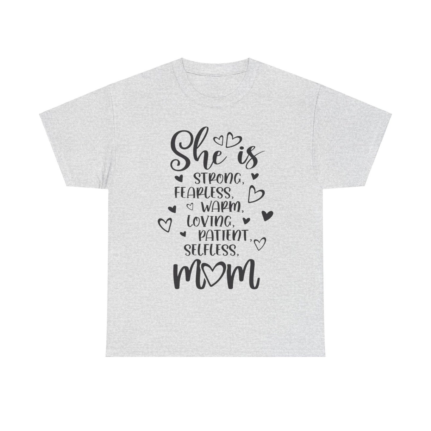 She is mom Unisex Heavy Cotton Tee - S-Mart Shop Smart Treasures