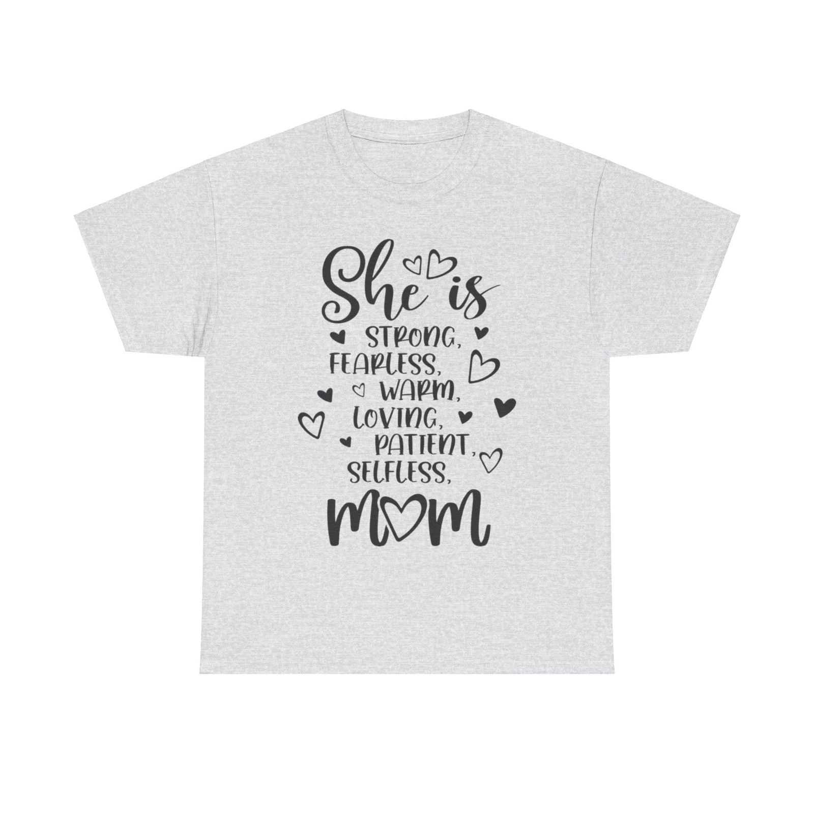 She is mom Unisex Heavy Cotton Tee - S-Mart Shop Smart Treasures