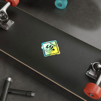Slippery Holographic Die-cut Stickers - S-Mart Shop Smart Treasures