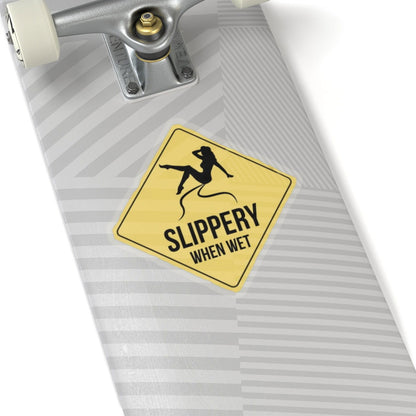 Slippery Kiss-Cut Stickers - S-Mart Shop Smart Treasures