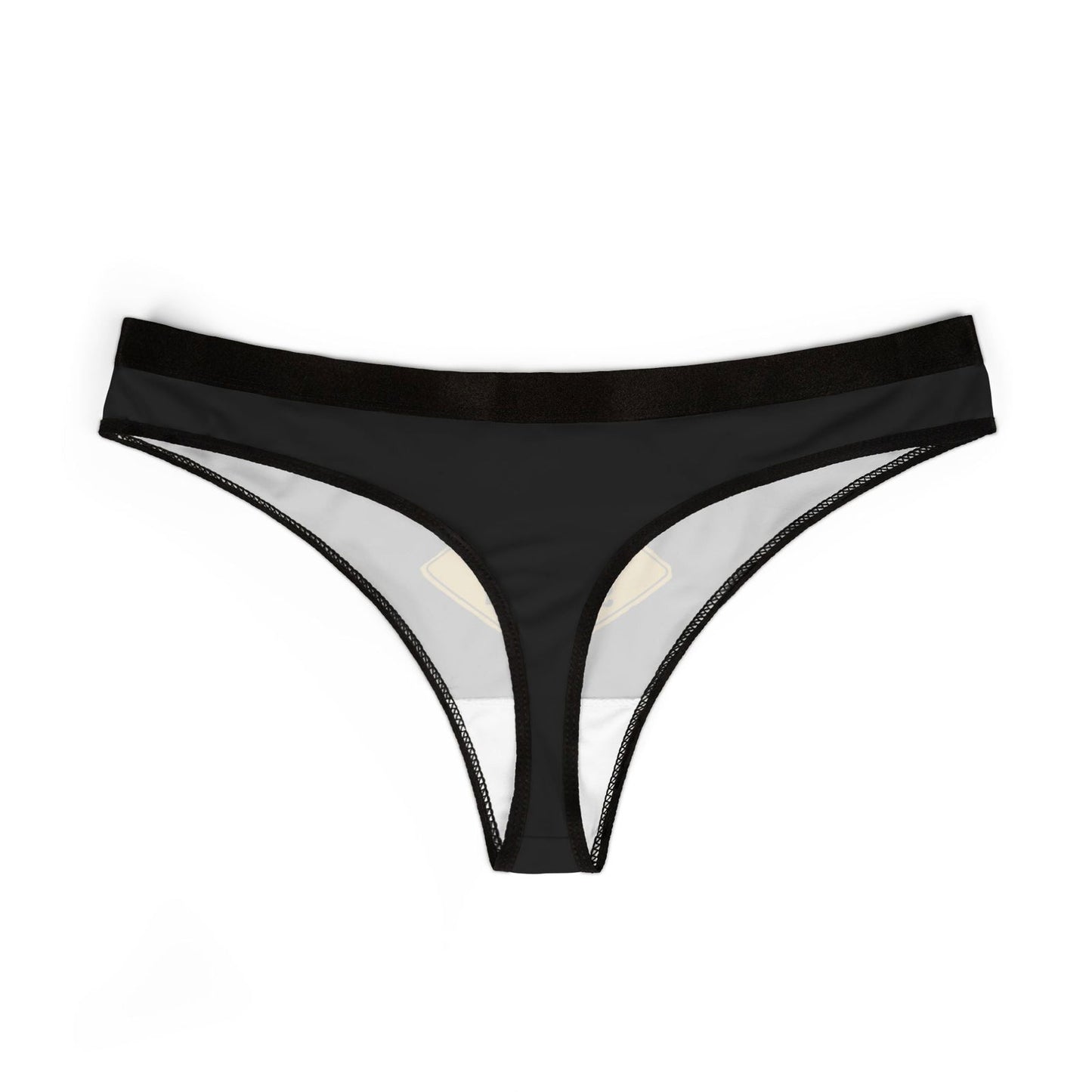 Slippery When Wet Women's Thongs (AOP) - S-Mart Shop Smart Treasures