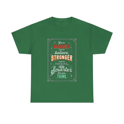 Stronger Unisex Heavy Cotton Tee - S-Mart Shop Smart Treasures