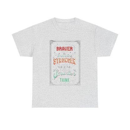 Stronger Unisex Heavy Cotton Tee - S-Mart Shop Smart Treasures
