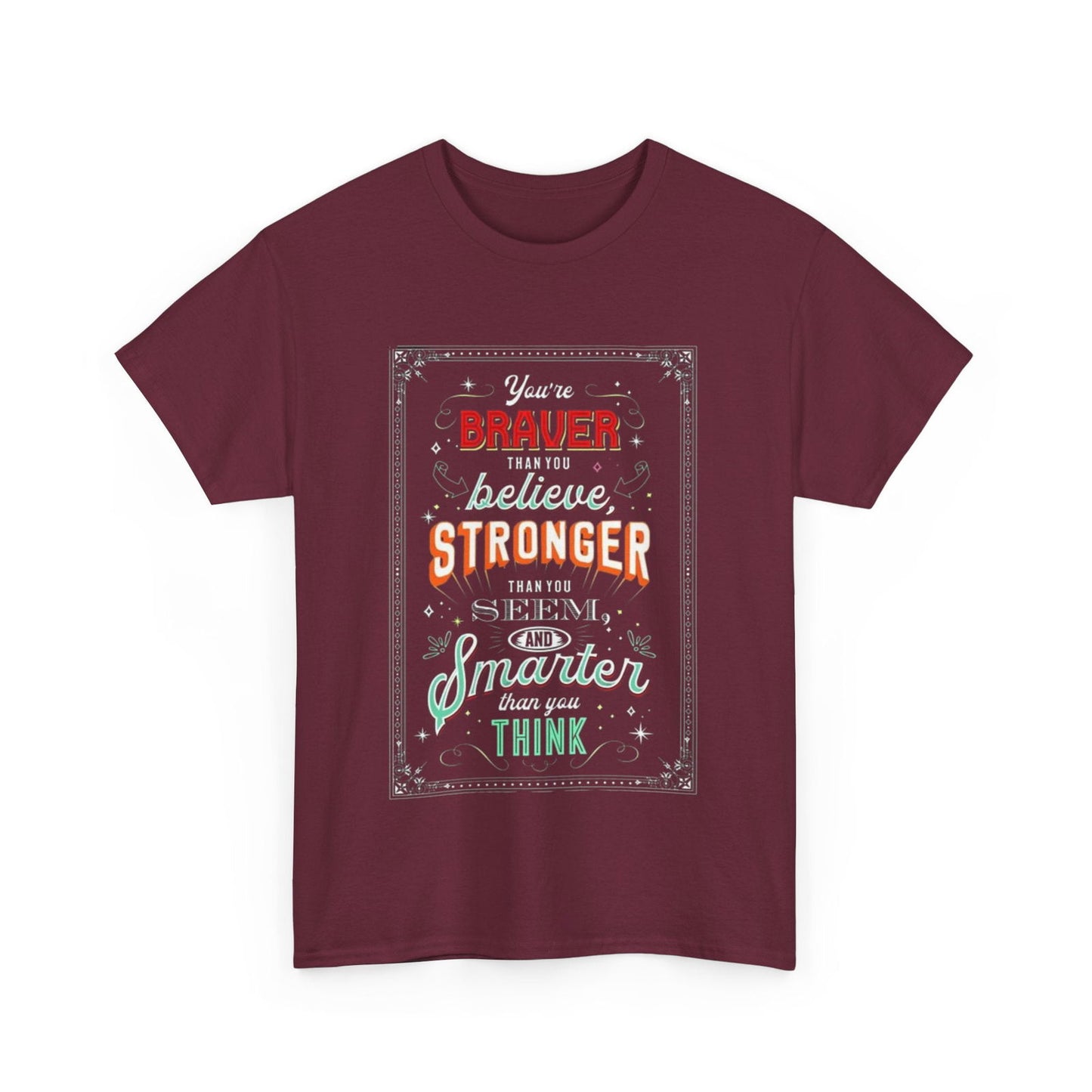 Stronger Unisex Heavy Cotton Tee - S-Mart Shop Smart Treasures