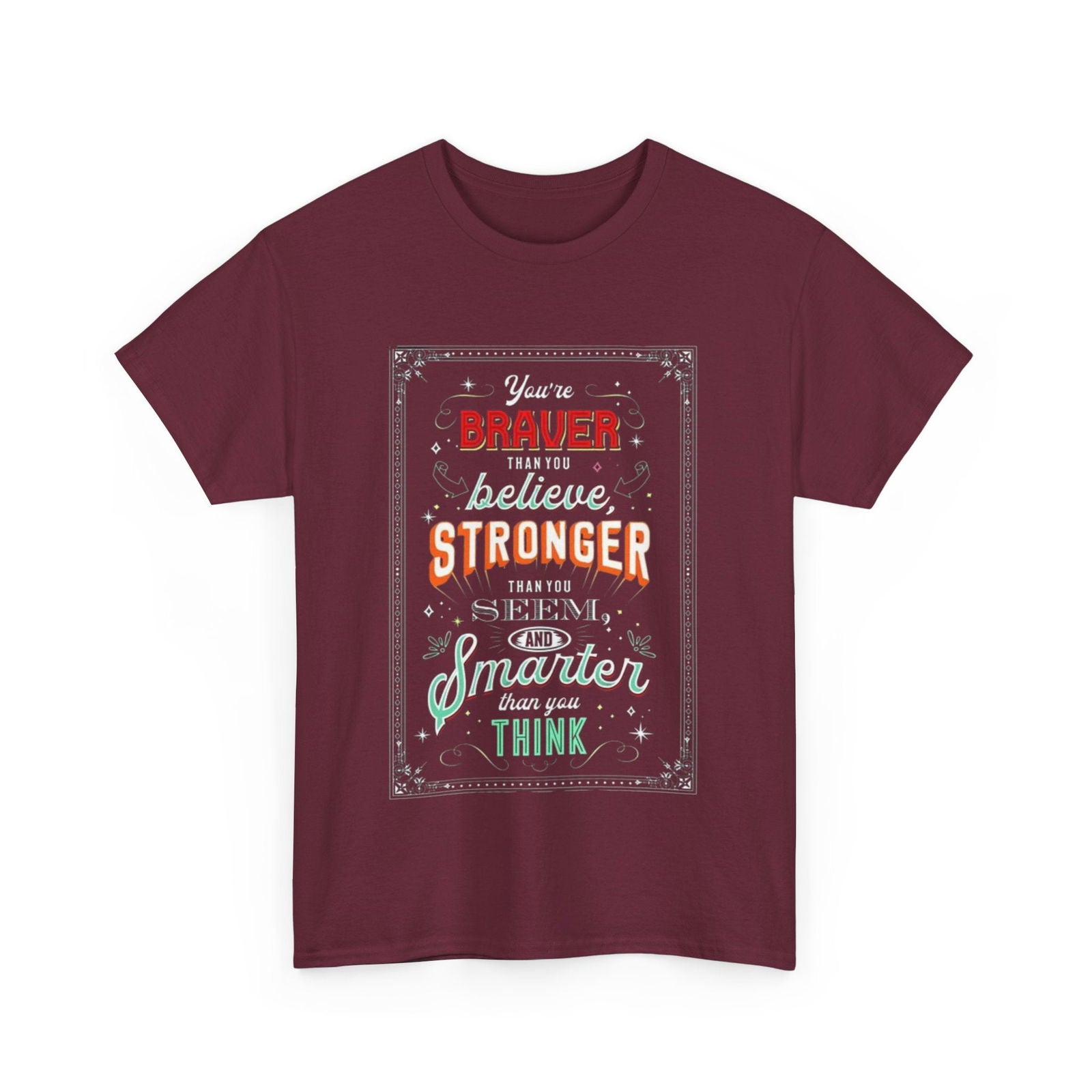 Stronger Unisex Heavy Cotton Tee - S-Mart Shop Smart Treasures