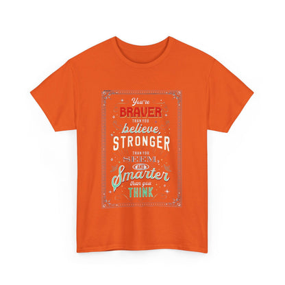 Stronger Unisex Heavy Cotton Tee - S-Mart Shop Smart Treasures