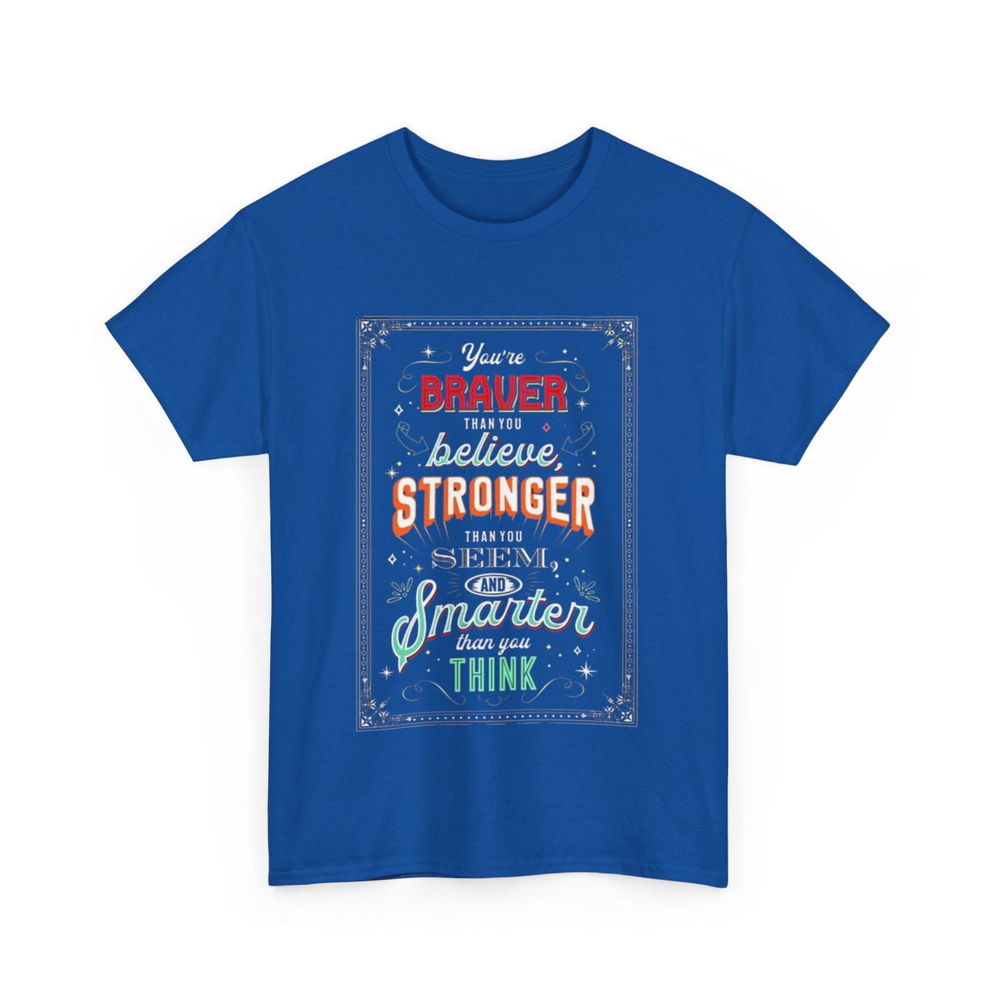 Stronger Unisex Heavy Cotton Tee - S-Mart Shop Smart Treasures