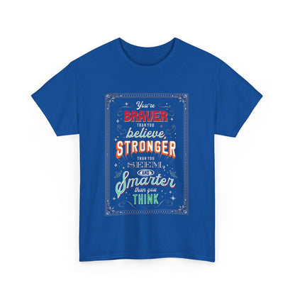 Stronger Unisex Heavy Cotton Tee - S-Mart Shop Smart Treasures
