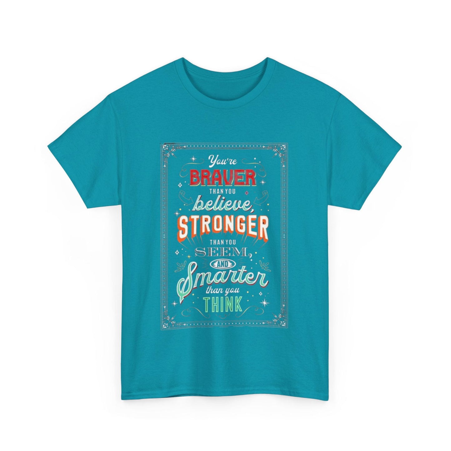 Stronger Unisex Heavy Cotton Tee - S-Mart Shop Smart Treasures