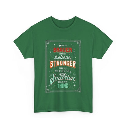Stronger Unisex Heavy Cotton Tee - S-Mart Shop Smart Treasures