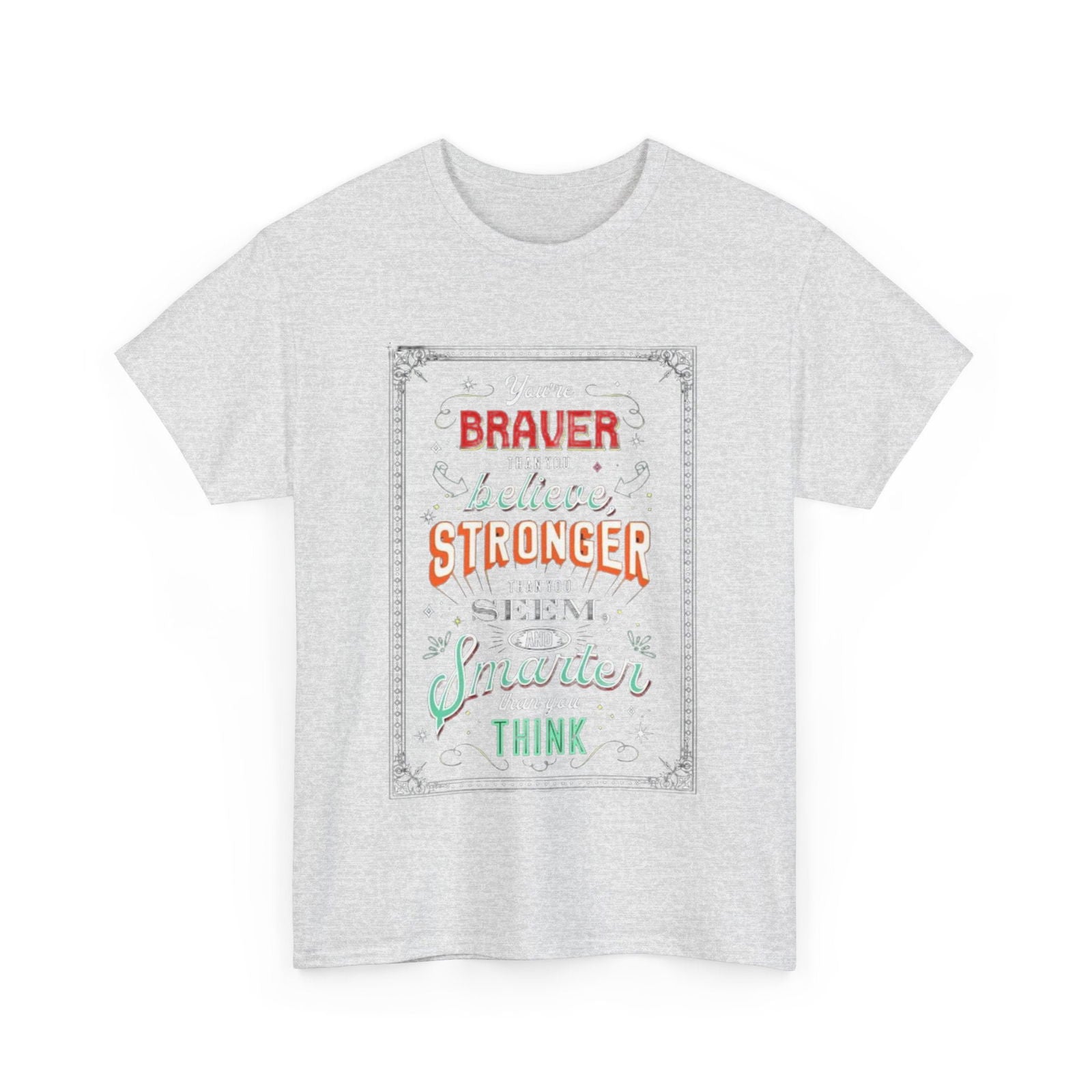 Stronger Unisex Heavy Cotton Tee - S-Mart Shop Smart Treasures