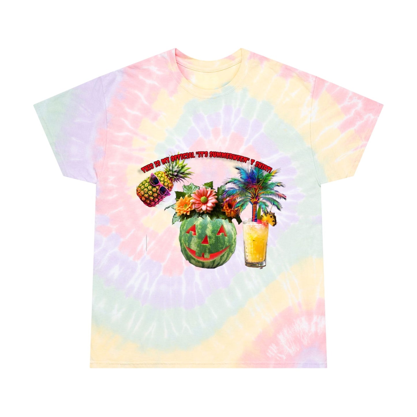 Summer Ween Tie-Dye Tee, Spiral - S-Mart Shop Smart Treasures