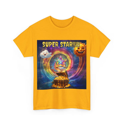 Super Star!!Unisex Heavy Cotton Tee - S-Mart Shop Smart Treasures