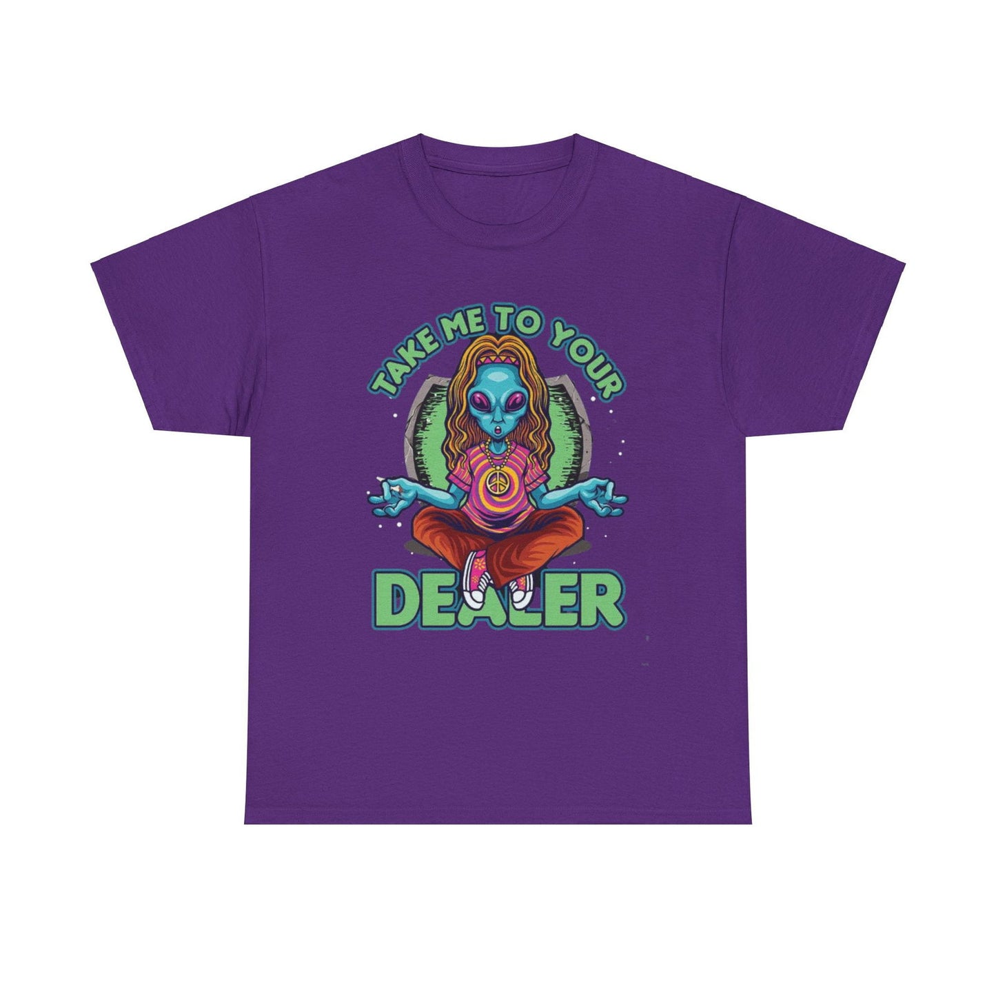 Take Me To Your Dealer Unisex Heavy Cotton Tee - S-Mart Shop Smart Treasures