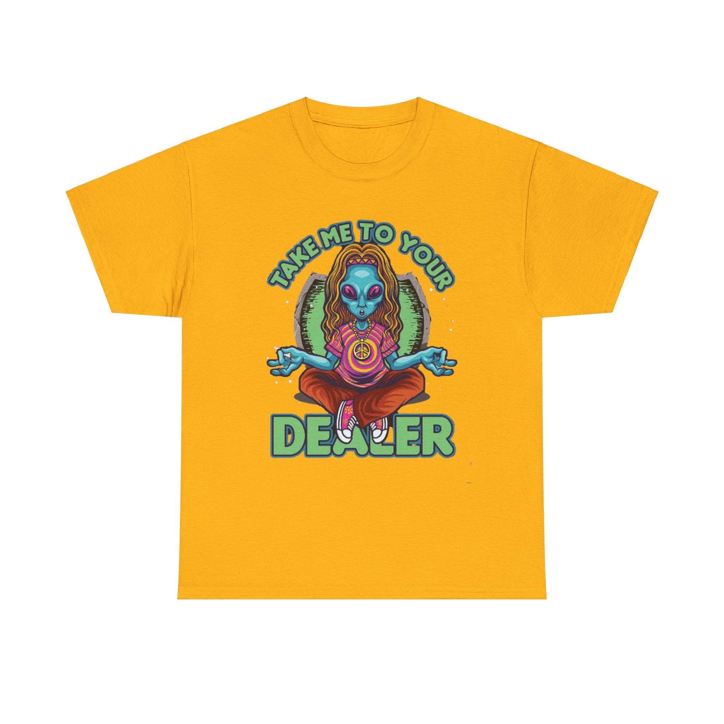 Take Me To Your Dealer Unisex Heavy Cotton Tee - S-Mart Shop Smart Treasures
