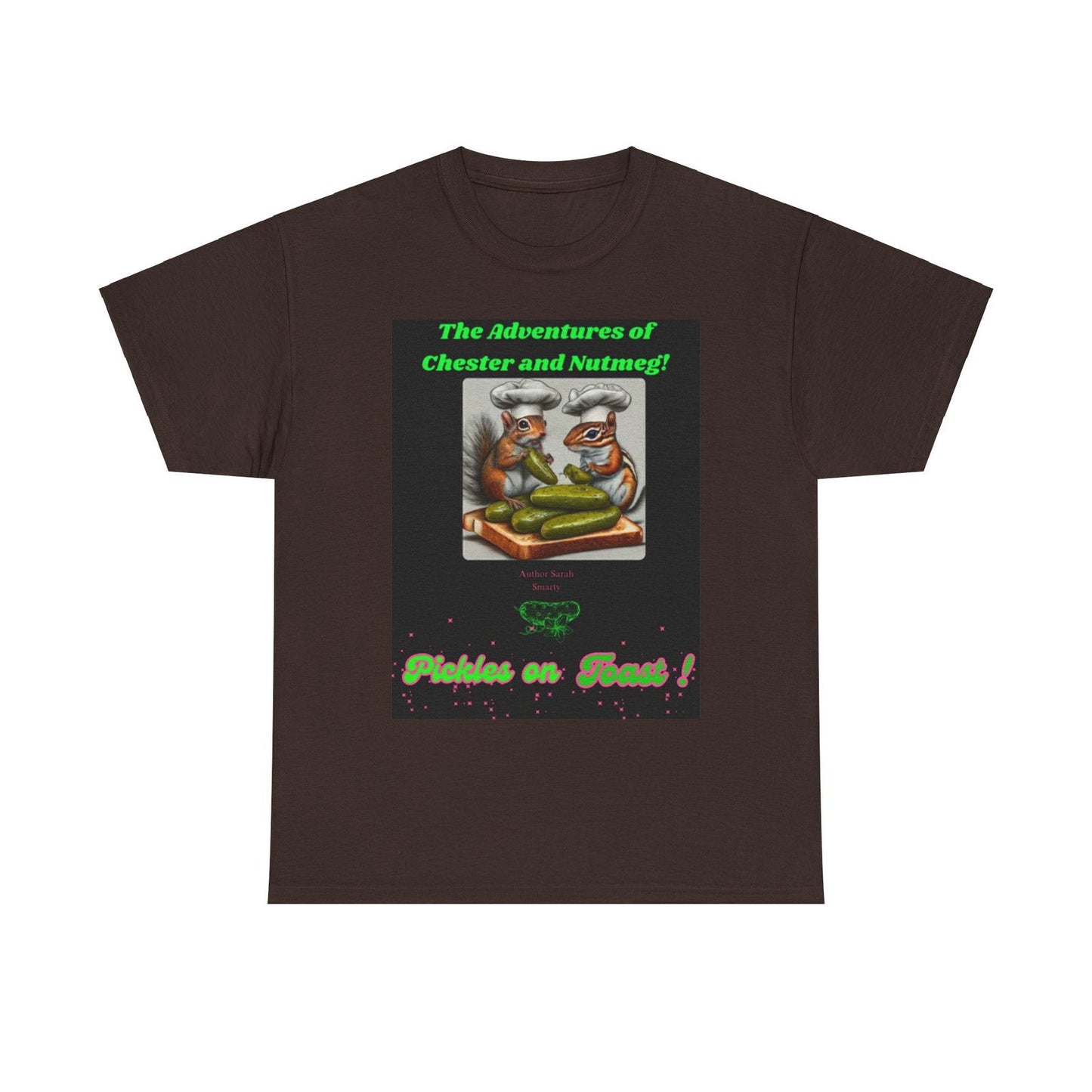 The Adventures Of Chester And nutmeg S-Mart Exclusive Unisex Heavy Cotton Tee - S-Mart Shop Smart Treasures