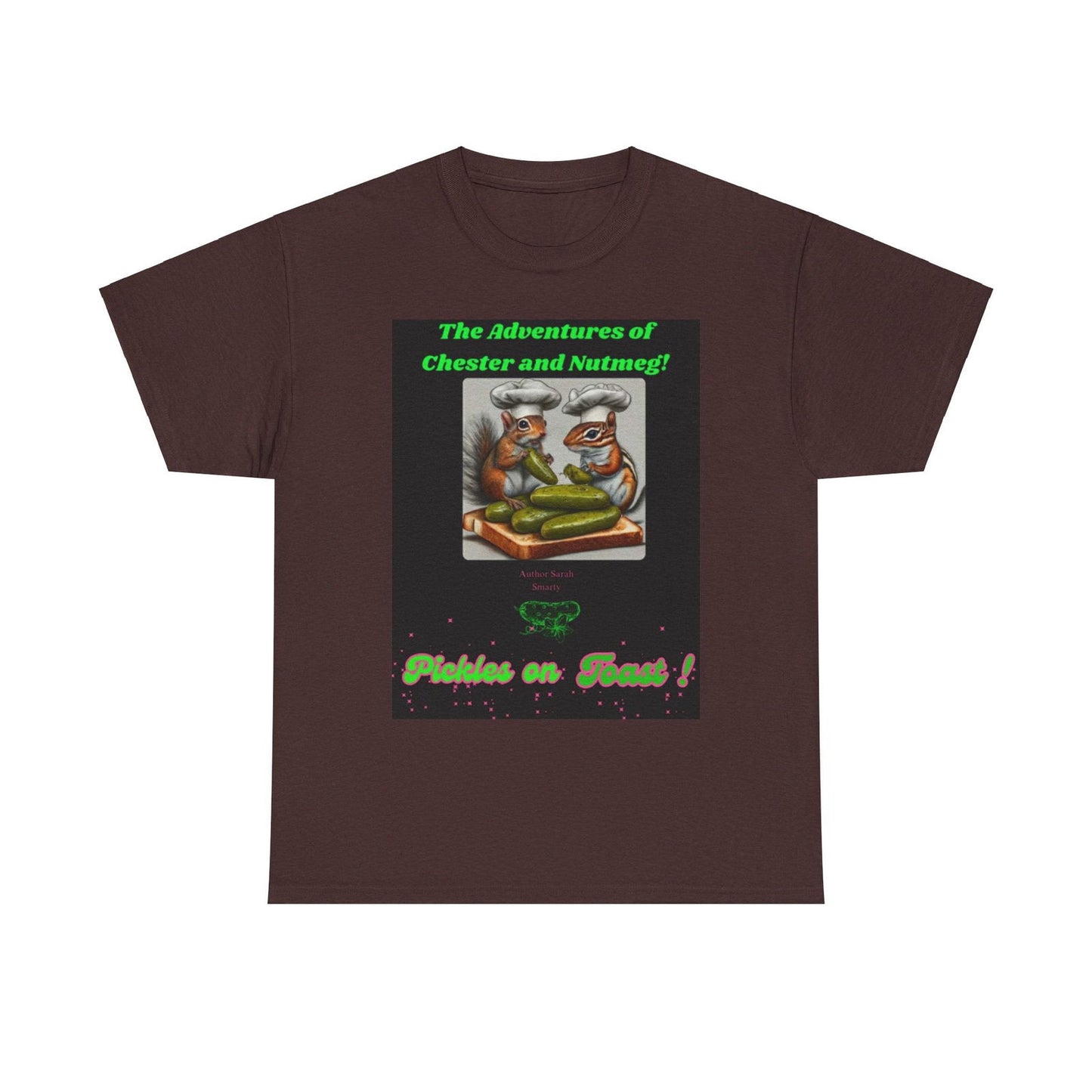 The Adventures Of Chester And nutmeg S-Mart Exclusive Unisex Heavy Cotton Tee - S-Mart Shop Smart Treasures