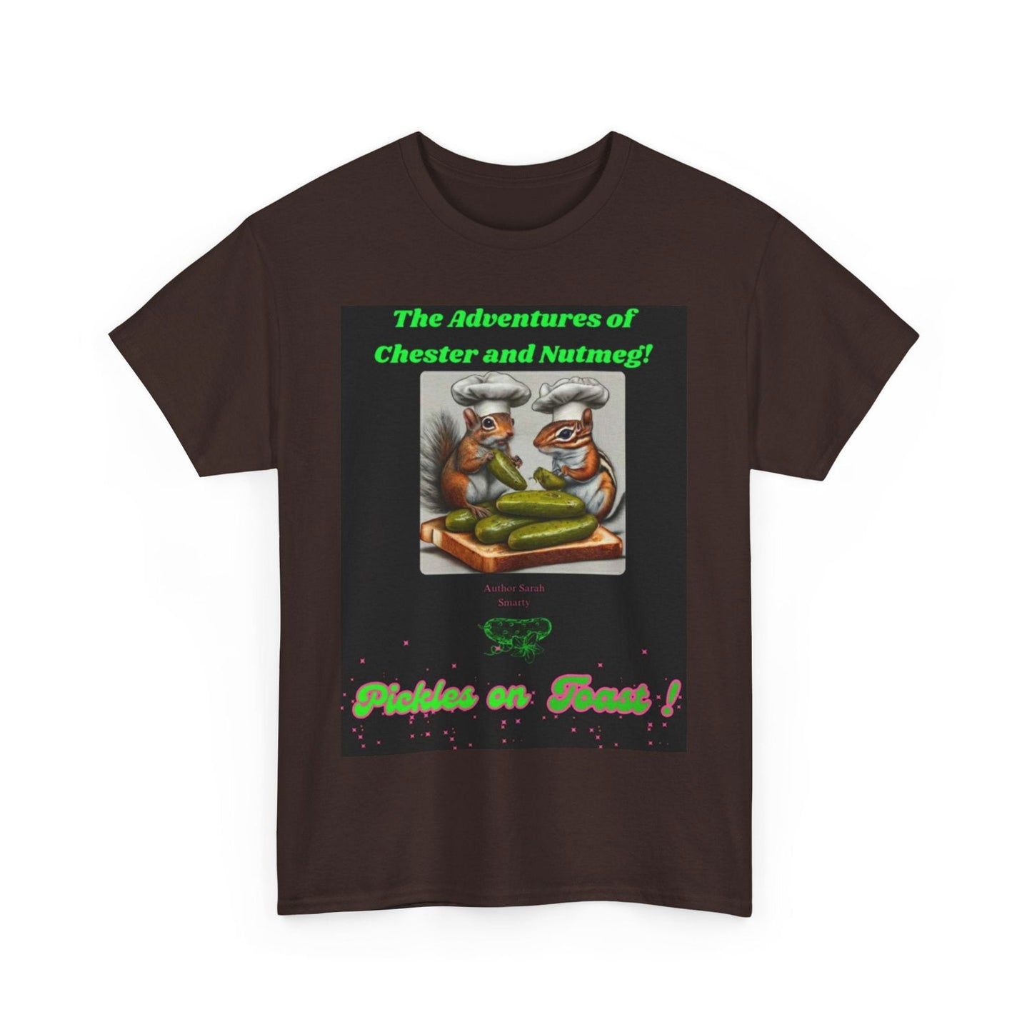 The Adventures Of Chester And nutmeg S-Mart Exclusive Unisex Heavy Cotton Tee - S-Mart Shop Smart Treasures