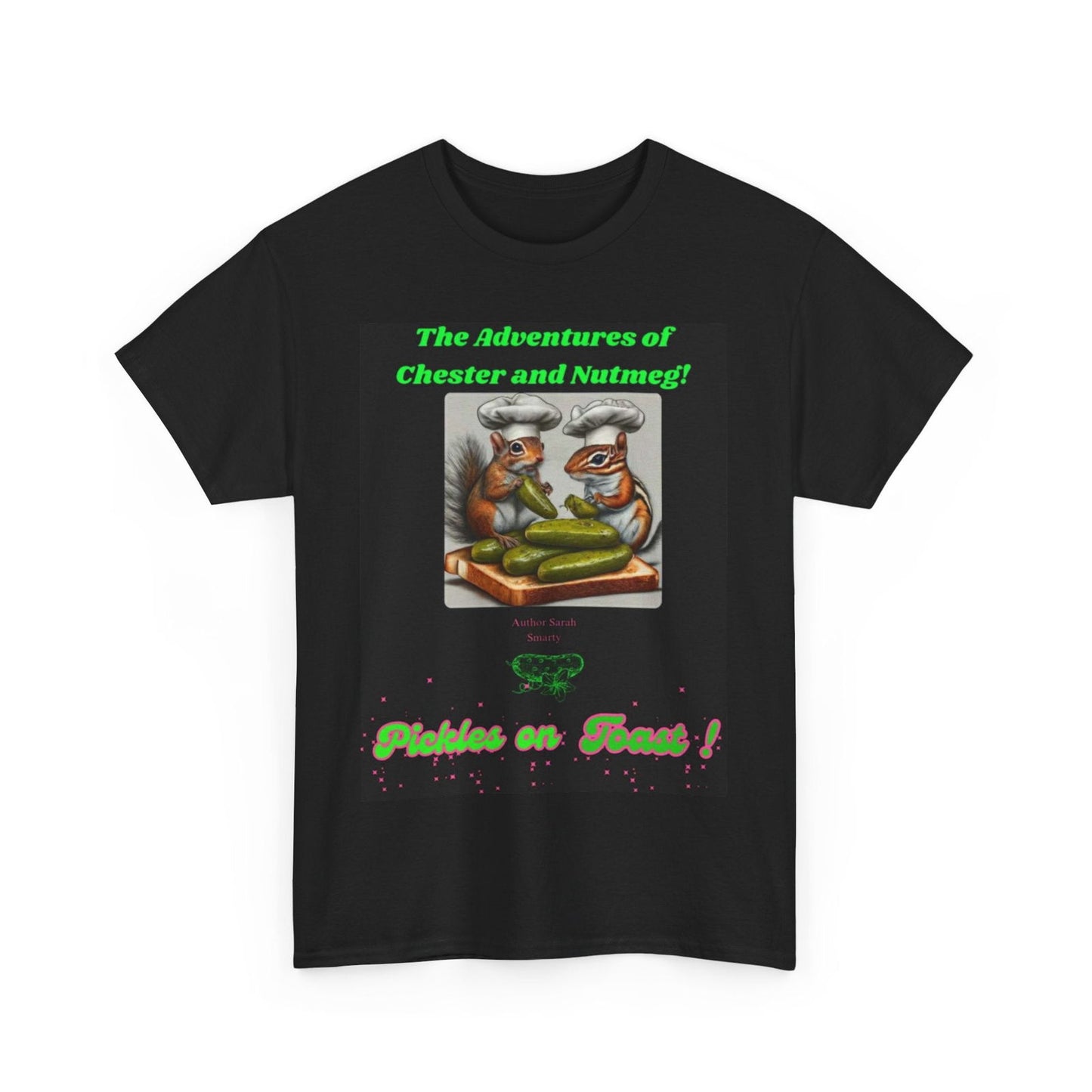 The Adventures Of Chester And nutmeg S-Mart Exclusive Unisex Heavy Cotton Tee - S-Mart Shop Smart Treasures