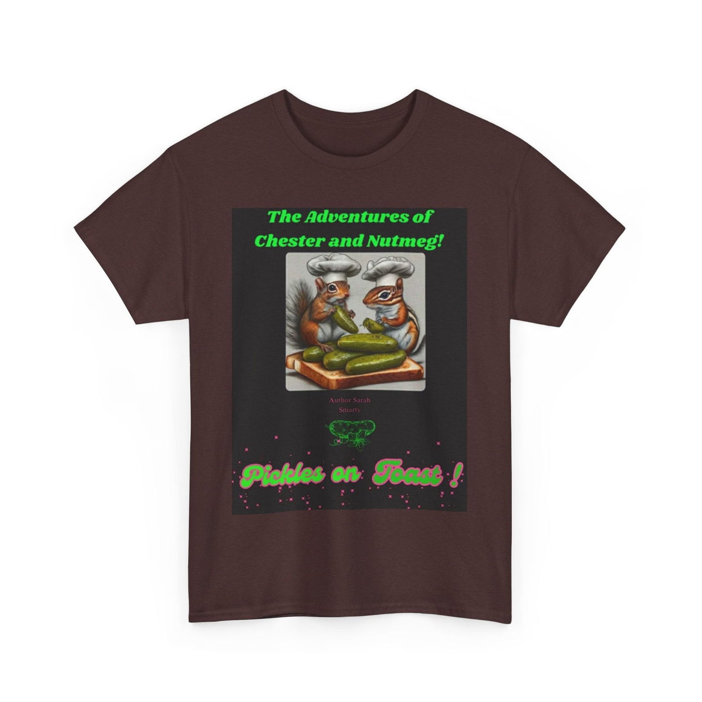 The Adventures Of Chester And nutmeg S-Mart Exclusive Unisex Heavy Cotton Tee - S-Mart Shop Smart Treasures