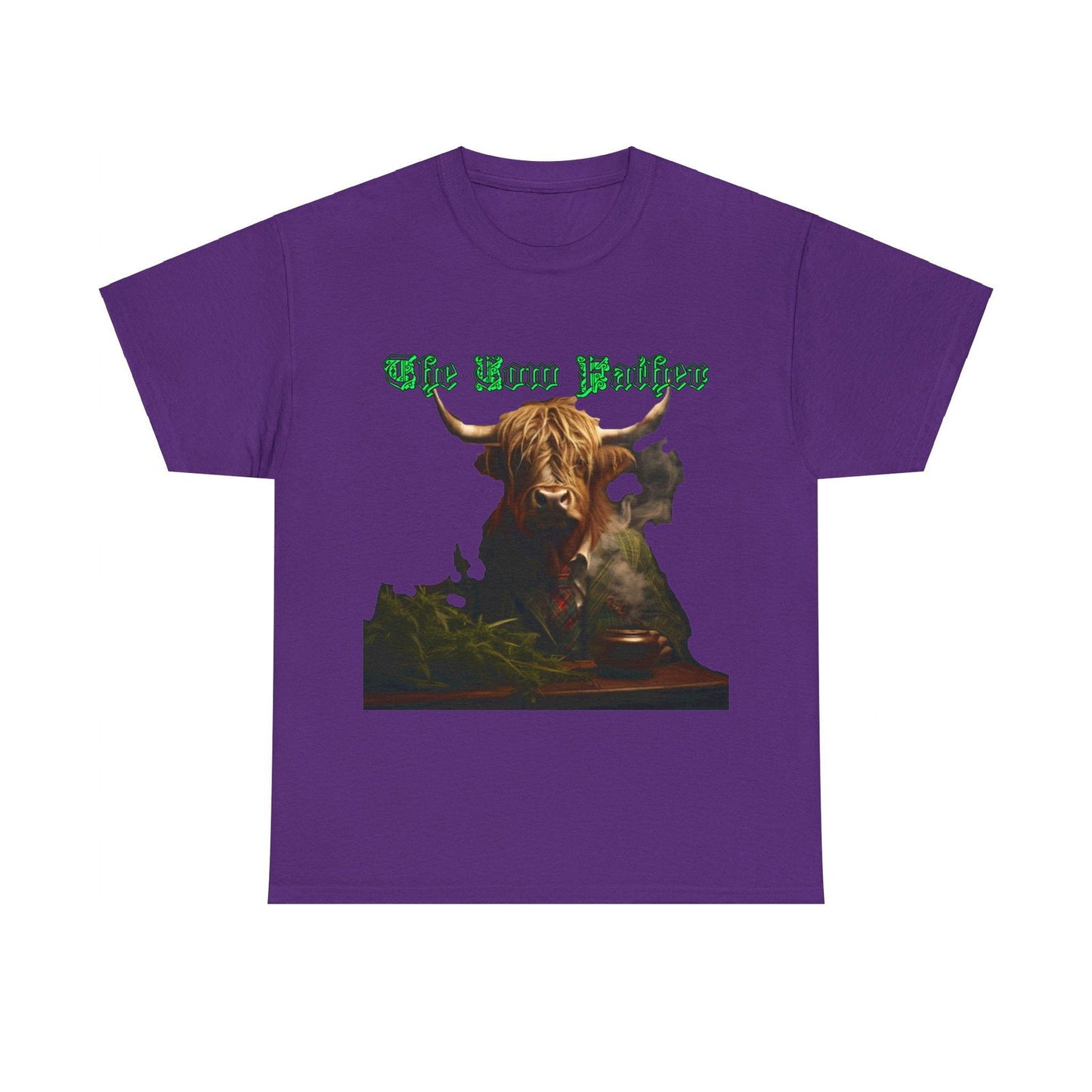 The Cow Father Unisex Heavy Cotton Tee - S-Mart Shop Smart Treasures