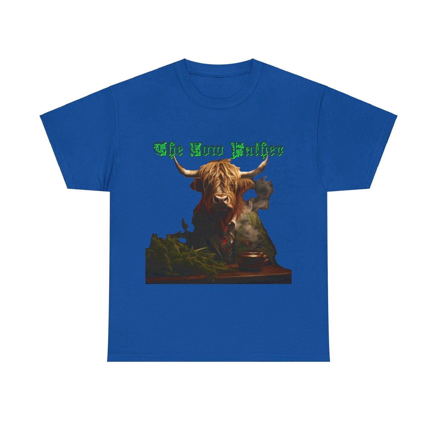 The Cow Father Unisex Heavy Cotton Tee - S-Mart Shop Smart Treasures